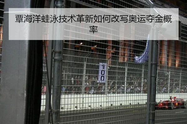 覃海洋蛙泳技术革新如何改写奥运夺金概率